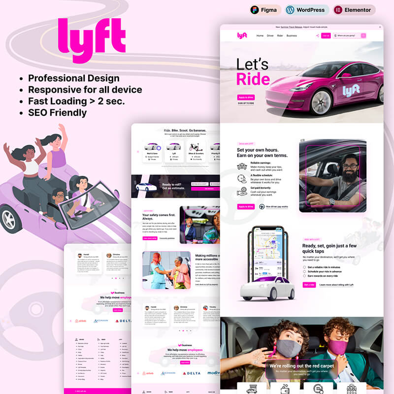 Lyft Made by BeeDock