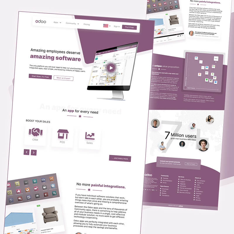 odoo Made by BeeDock