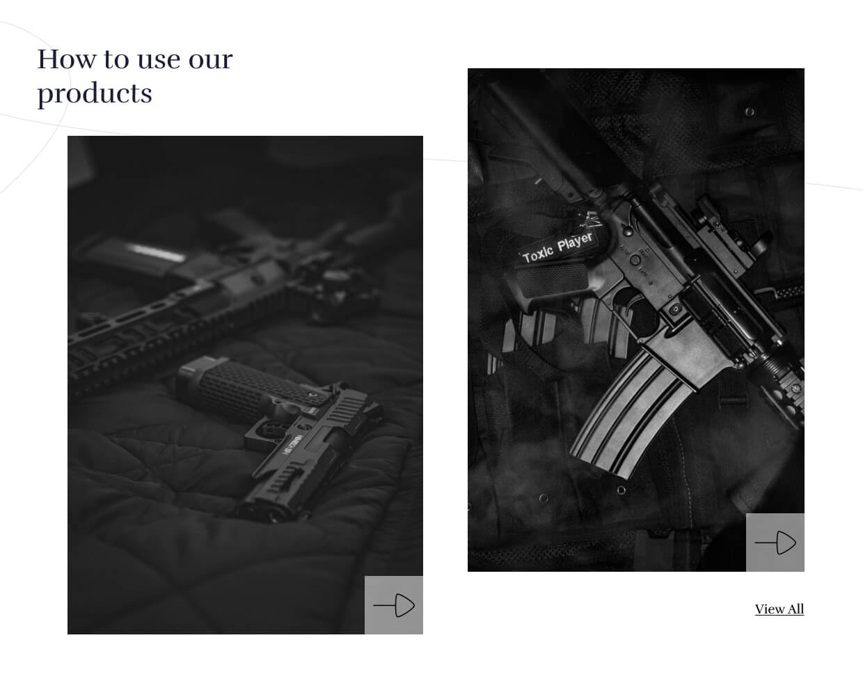Air Wolf how to use section